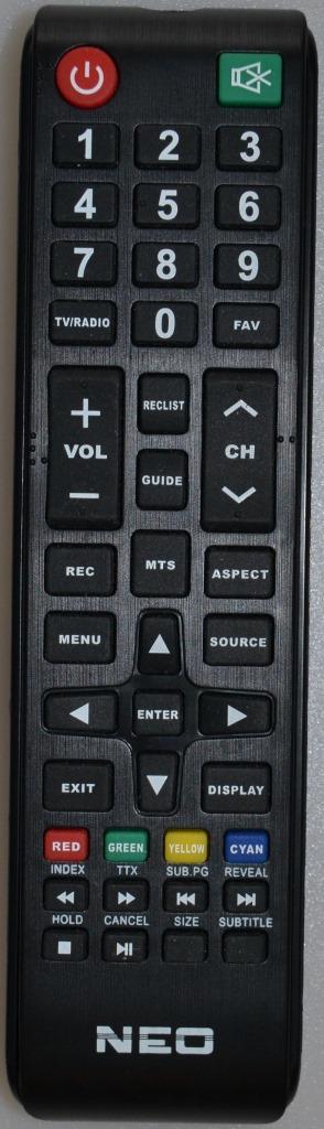 RC/NEO/24Z1T2  ORIGINAL  REMOTE CONTROL  for ,NEO LED-24Z1T2 HD,