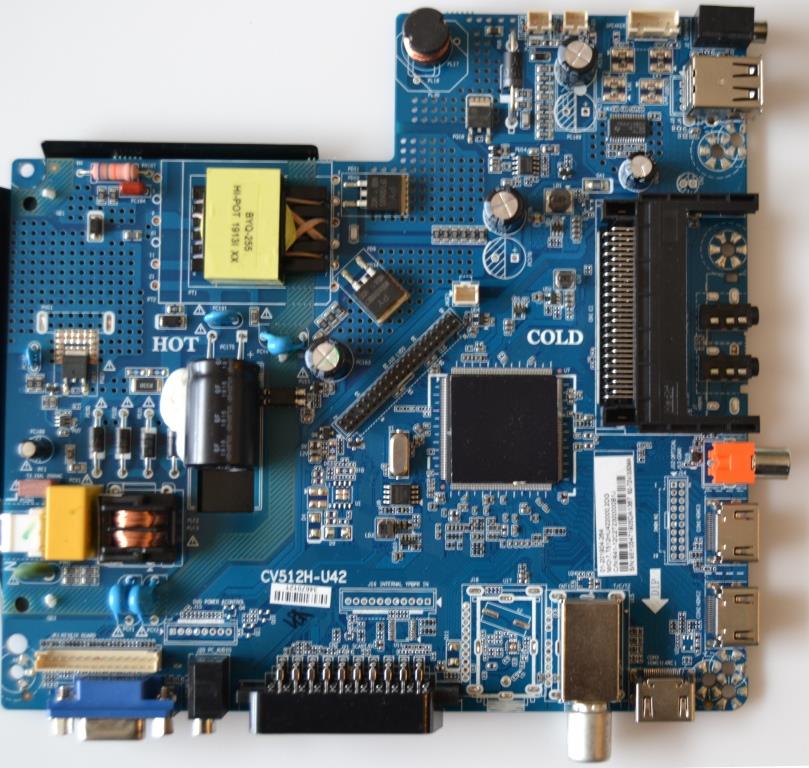 MB/CV512H-U42/CR/28J211 MAIN BOARD,CV512H-U42, for CROWN 28J211HD,