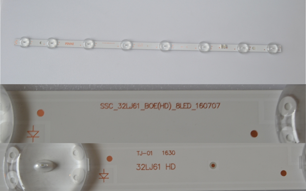 LB/32INC/LG/32LJ/ALT LED BACKLAIHT ,SSC_32LJ61_BOE(HD)_8LED_160707,32LJ61 HD,