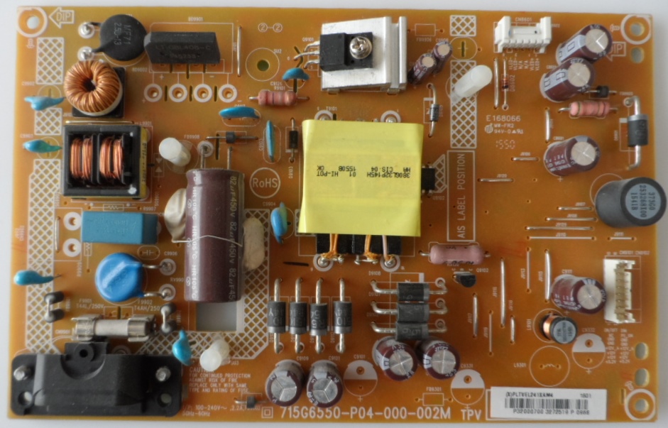 PB/32INC/PH/32PFH4100 POWER BOARD ,715G6550-P04-000-002M, for, PHILIPS 32PFH4100/88,