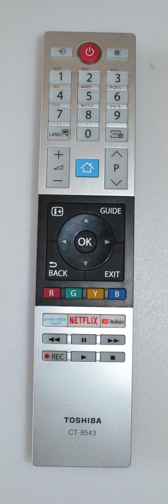 RC/TOSH/CT-8543   ORIGINAL REMOTE CONTROL ,CT-8543, for ,TOSHIBA LED TV,