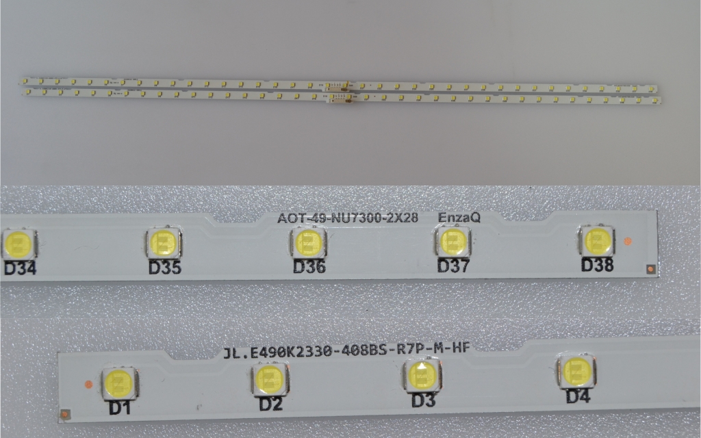 LB/49INC/SAM/49NUXX LED BACKLAIHT ,AOT-49-NU7300-2X28,