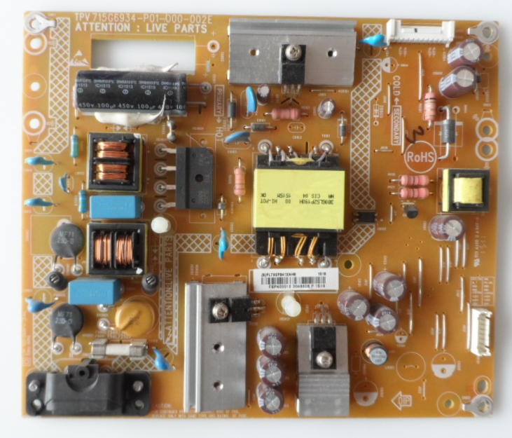 PB/40INC/PH/40PFH4100 POWER BOARD, 715G6934-P01-000-002E, for, PHILIPS 40PFH4100/88,