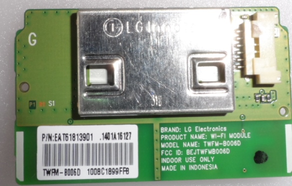 WI-FI/LG/TWFM-B006D/1 WI-FI MODULE ,TWFM-B006D,EAT61813901, 