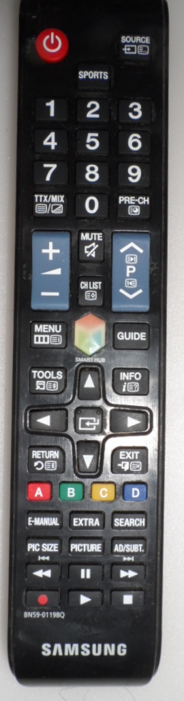 RC/SAM/BN59-01198Q ORIGINAL REMOTE CONTROL,BN59-01198Q, for SAMSUNG  