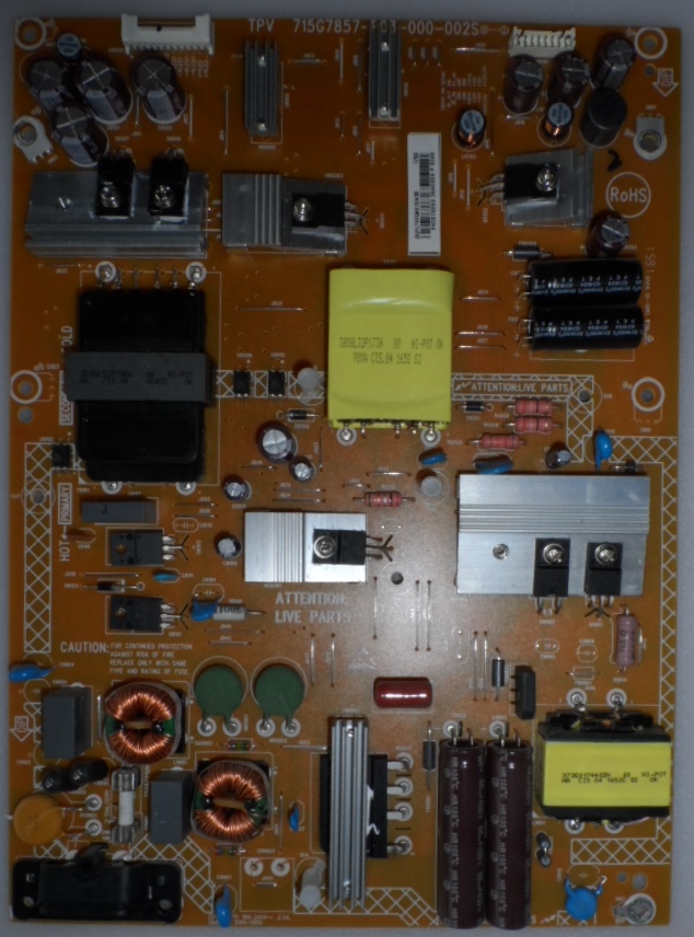 PB/43INC/PH/43PUS6501 POWER BOARD ,715G7857-P03-000-002S, for, PHILIPS 43PUS6501/12,