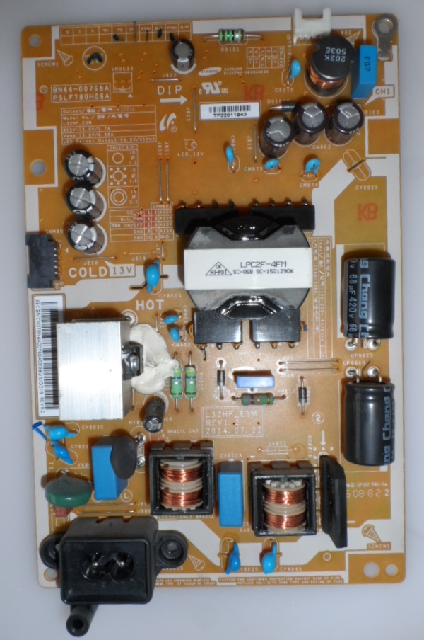 PB/BN44-00768A/SAM/32H5303 POWER BOARD, BN44-00768A , for SAMSUNG UE32H5303