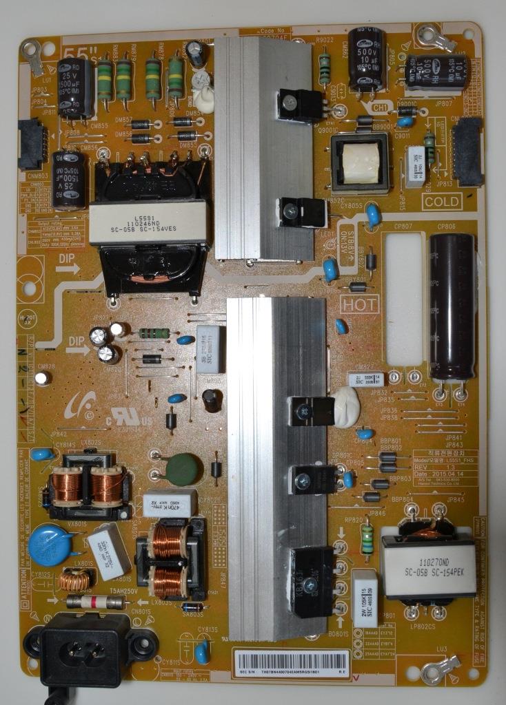 PB/BN44-00704E/SAM/55J6250 POWER BOARD ,BN44-00704E,L55S1_FHS,  for SAMSUNG UE55J6250SU