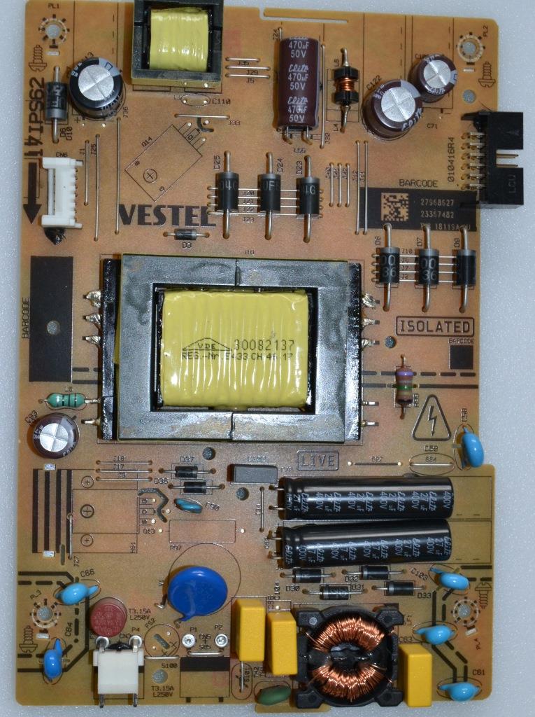 17IPS62/32INC/JVC/20 POWER BOARD ,17IPS62, for 32 inc DISPLAY ,27998627,23367482,010416R4,