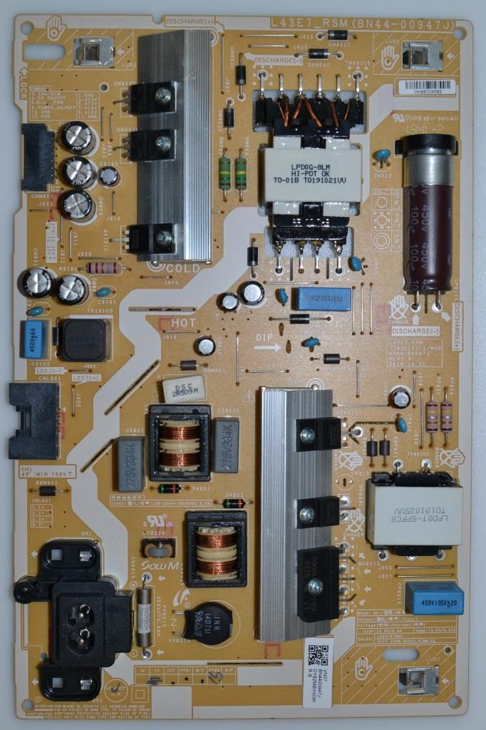 PB/BN44-00947J/SAM/43RU7171 POWER BOARD,BN44-00947J, L43E7_RSM,