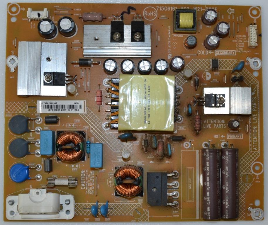 PB/32INC/PH/32PFK6509 POWER BOARD ,715G616-P02-W21-002E,, for, PHILIPS 32PFK6509/12,