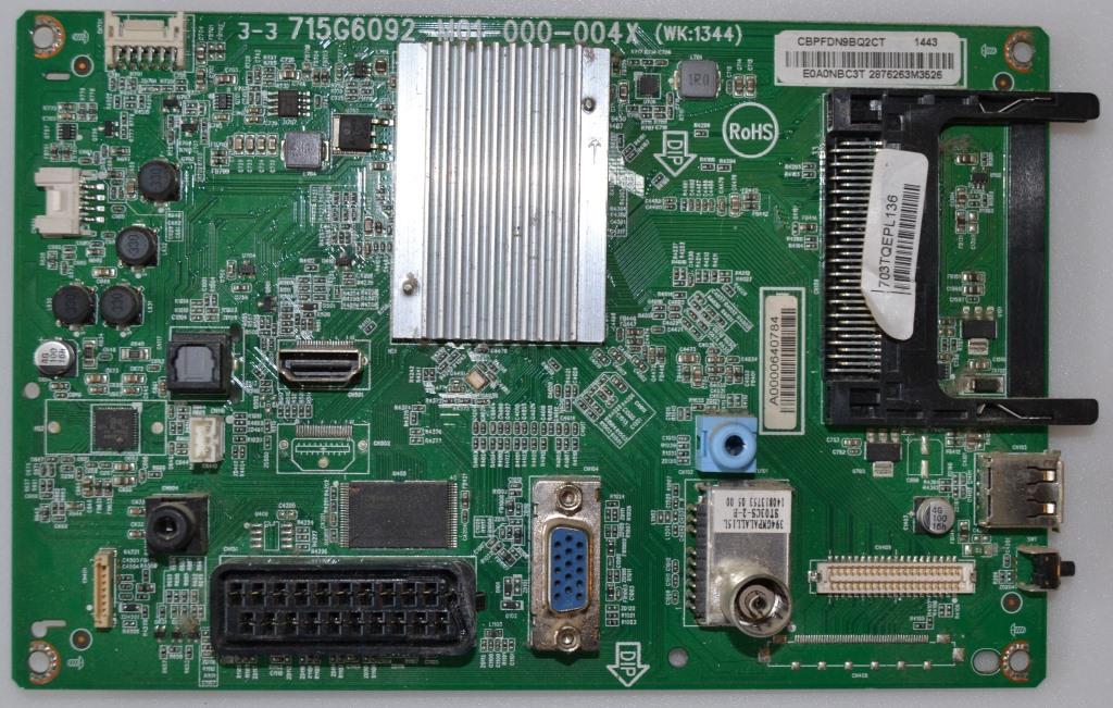 MB/24INC/PH/24PHH4109 MAIN BOARD ,715G6092-M01-000-004X, for, PHILIPS 24PHH4109/88