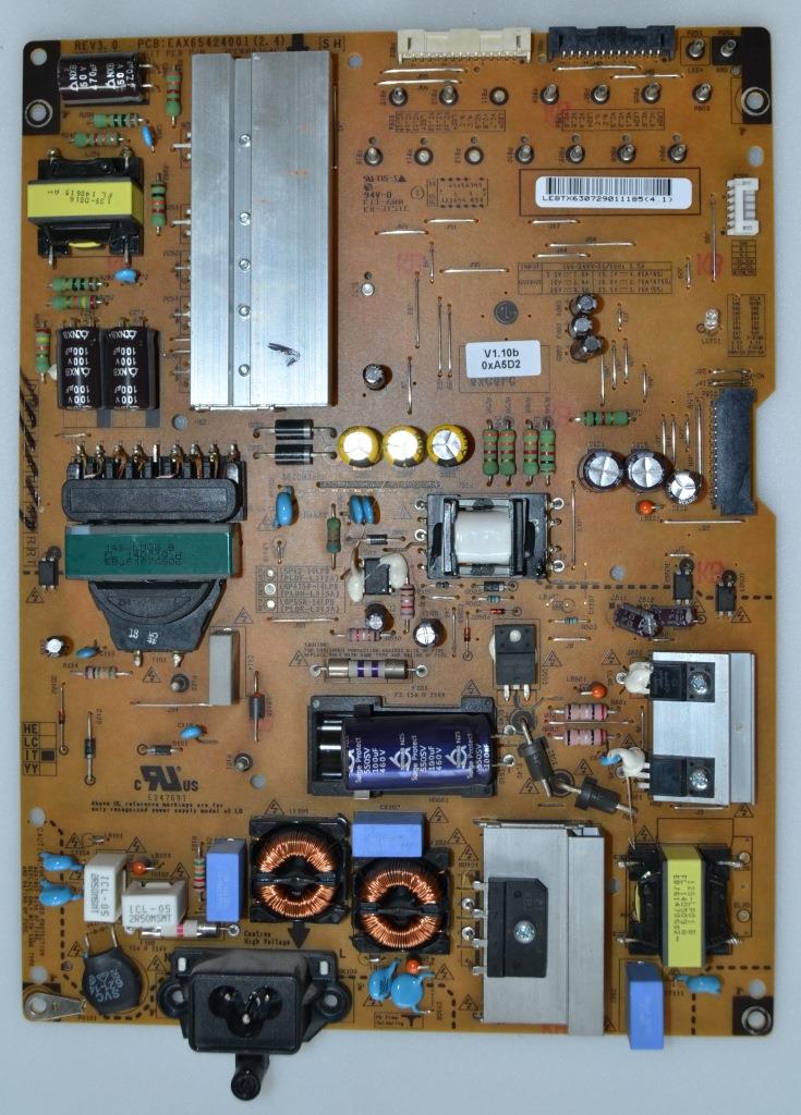 PB/LG/47LB671 POWER BOARD,LGP4750-14LBP ,EAX65424001(2.4), for LG 47LB671V