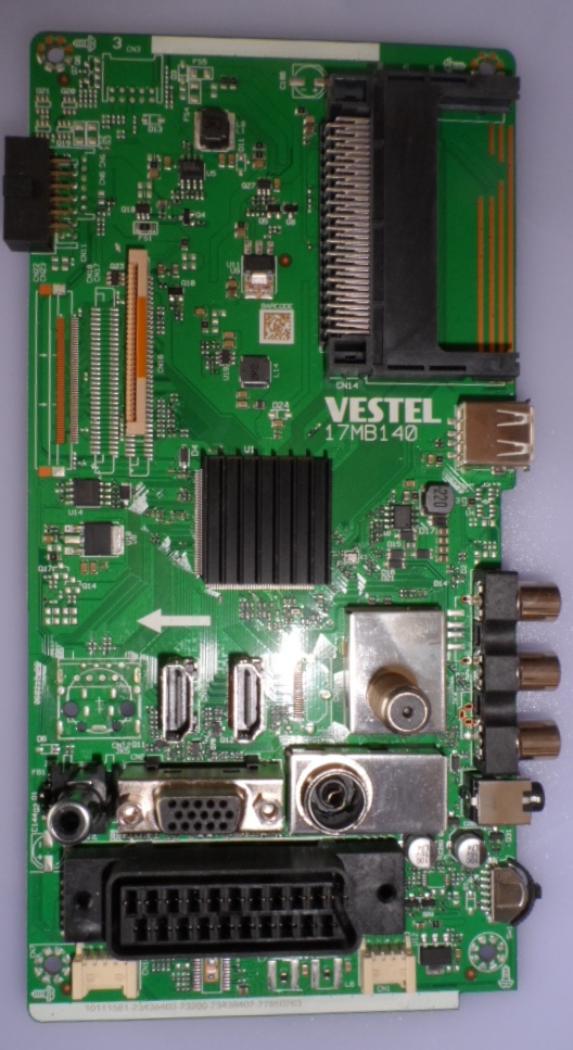 17MB140/24INC/VES/OK MAIN BOARD, 17MB140,  for 24 inc DISPLAY,10111581,2373803,23200 23438402,27850263,