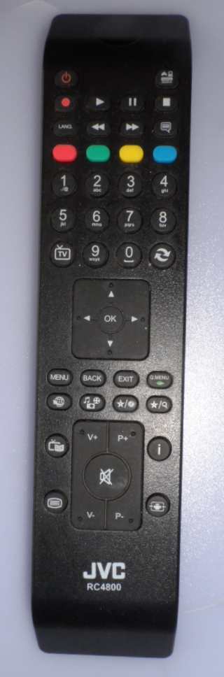 RC/JVC/RC4800  ORIGINAL  REMOTE CONTROL ,RC4800, for JVC LED TV 