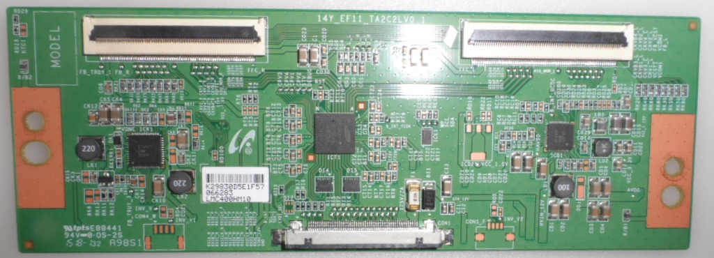 TCON/14Y_EF11_TAC2LV0.1/TOSH/40L1534 TCon BOARD,14Y_EF11_TA2C2LV0.1,