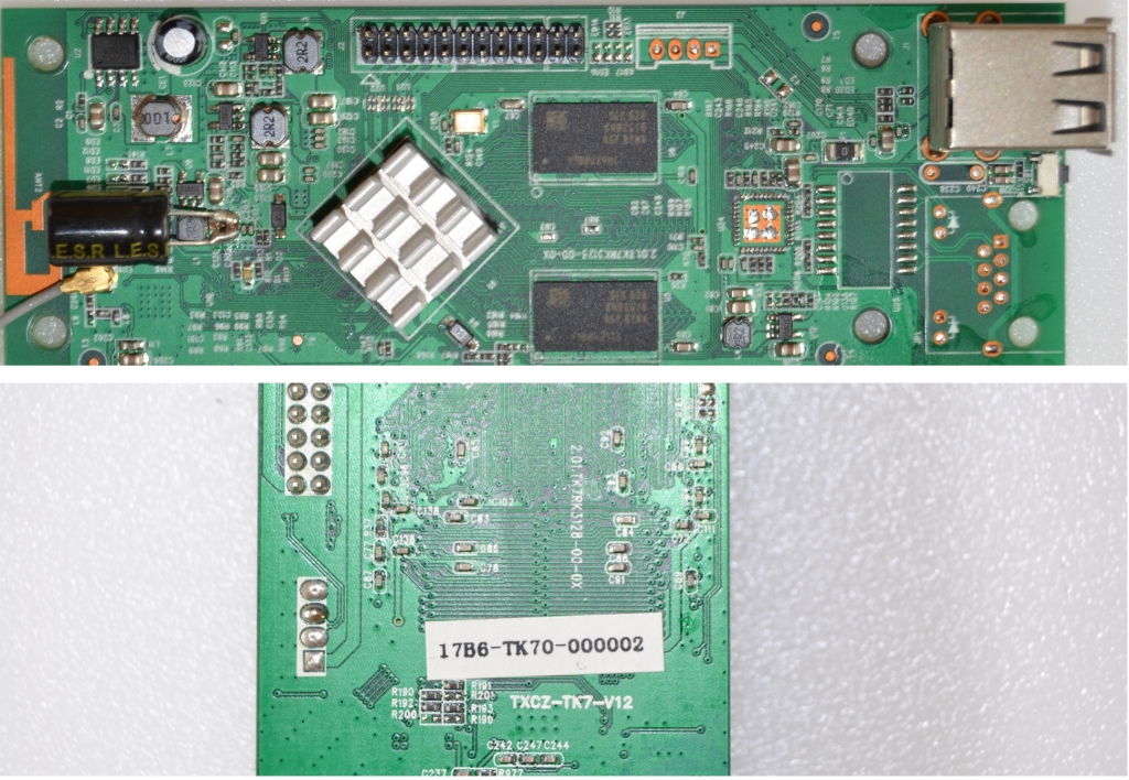 WI-FI/ARIELLI/32INC WI-FI MODULE ,17B6-TK70-000002,2.01.TK7RK3128-00-0X ,TXCZ-TK7-V12,for ,ARIELLI LED32DN6T2 SMART