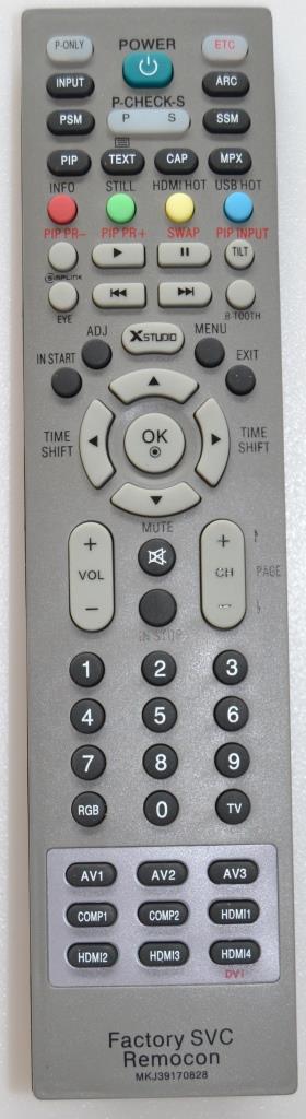 RC/LG/SERV SERVICE REMOTE CONTROL, Factory SVC Remocon,MKJ39170828,