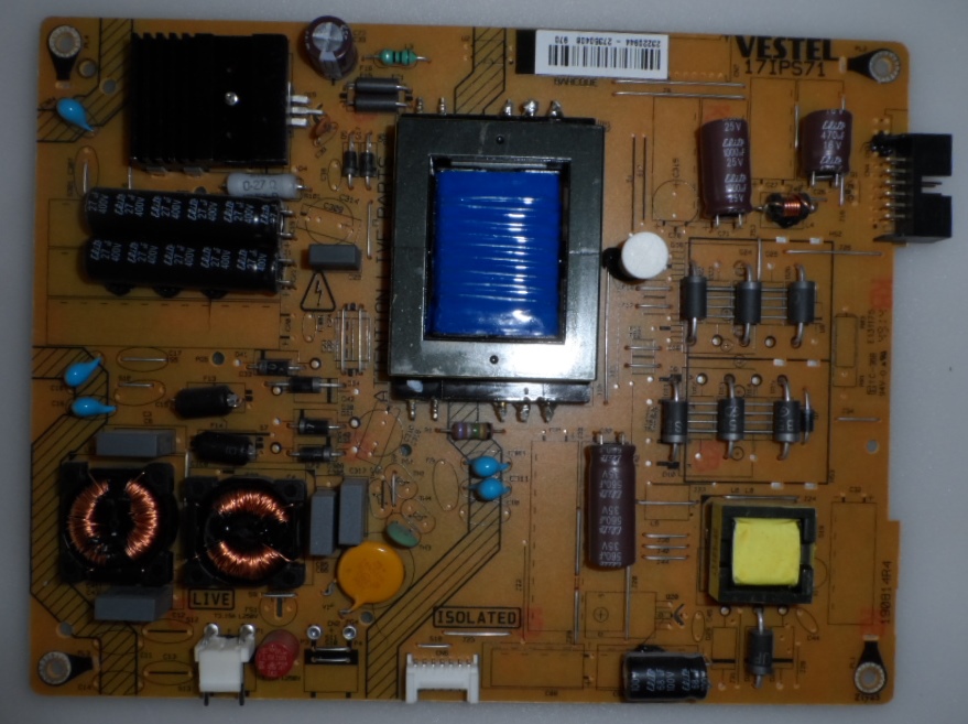 17IPS71/32INC/VES/PAN POWER BOARD ,17IPS71, for 32inc DISPLAY ,190814R4,23220944,27360408,