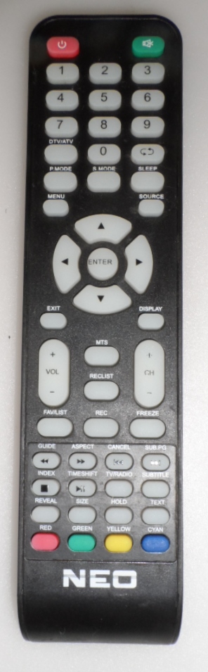 RC/NEO/LEDXXXX  ORIGINAL  REMOTE CONTROL  for ,NEO ,LED-2412FHD,LED-2212FHD,LED-2402FHD,LED-2230,TF-2288,