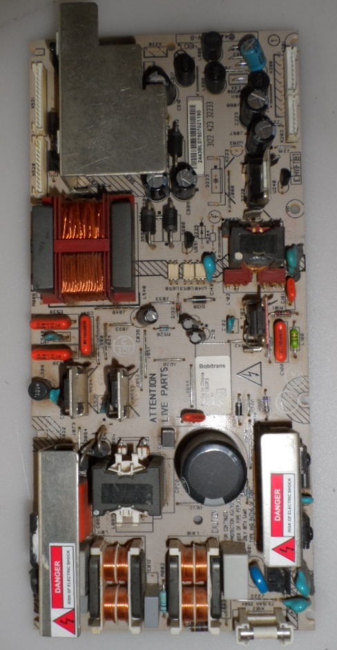 PB/32INC/PH/32PFL5322 POWER BOARD ,PLCD190P3,3122 423 32233, for, PHILIPS 32PFL5322/10,