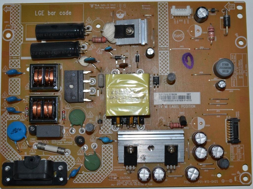 PB/LG/32LK500 POWER BOARD ,715G7801-P01-W15-0H2S, for ,LG 32LK500BPLA,