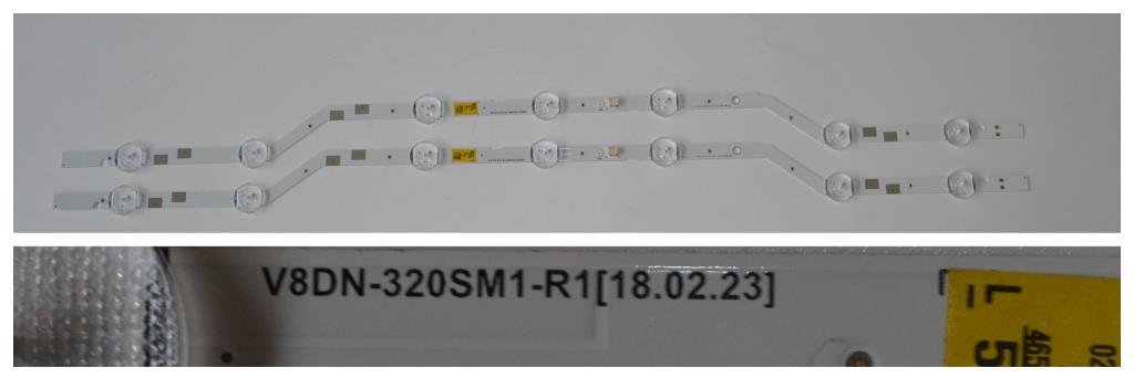 LB/32INC/SAM/32N5375 LED BACKLAIHT  ,V8DN-320SM1-R1,(18.02.23),2x7 diod 620mm