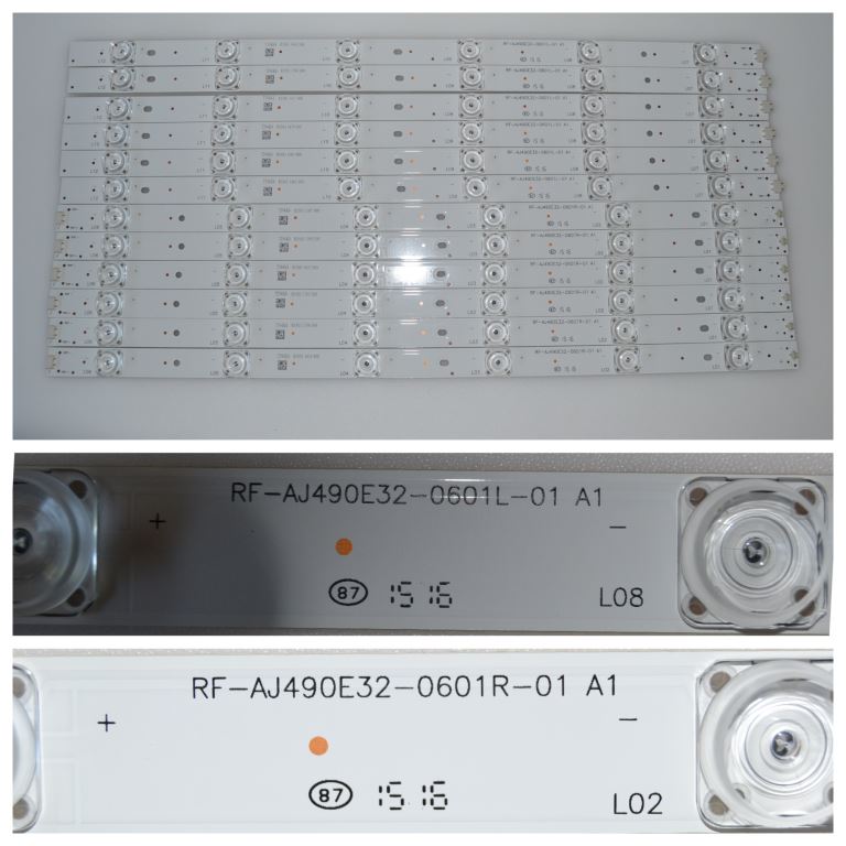 LB/49INC/SHARP/49CFE5001 LED BACKLAIHT ,RF-AJ490E32-0601R-01 A1,RF-AJ490E32-0601L-01 A1,