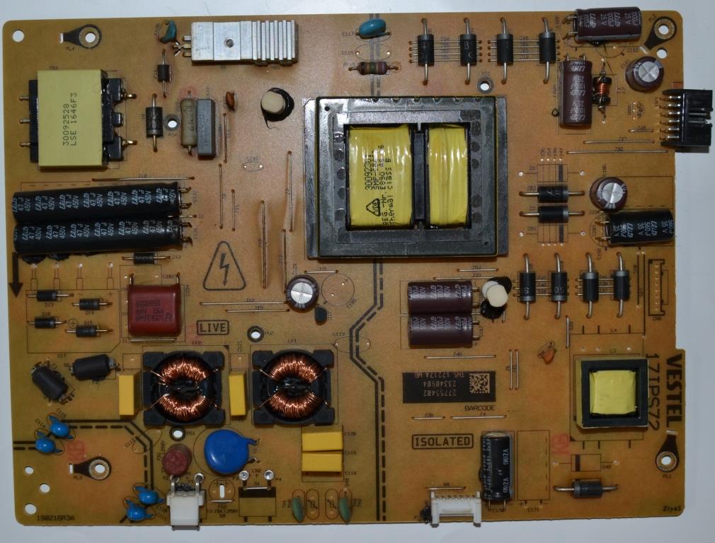 17IPS72/43INC/CELSUS POWER BOARD 17IPS72 for 43 inc DISPLAY ,27755402,23340904,190216R3A,