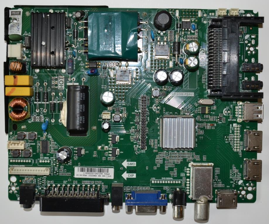 MB/TP.S506.PB801/32133 MAIN BOARD ,TP.S506.PB801 , for ,CROWN, 32133