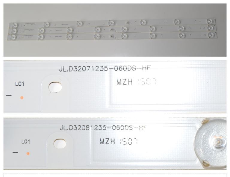 LB/32INC/BP/1 LED BACKLAIHT  ,JL.D32081235-060DS-HF,JL.D32071235-060DS-HF,2X7 1X8 diod 3V, 620mm