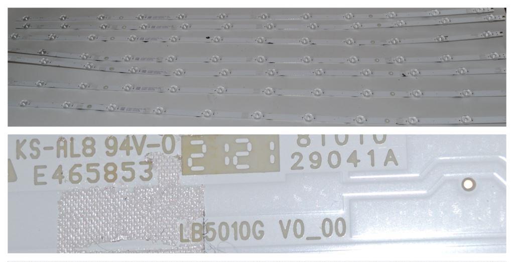 LB/50INC/PH/50PUS8506 LED BACKLAIHT ,LB5010G V0_00,7x12 diod,1070mm,