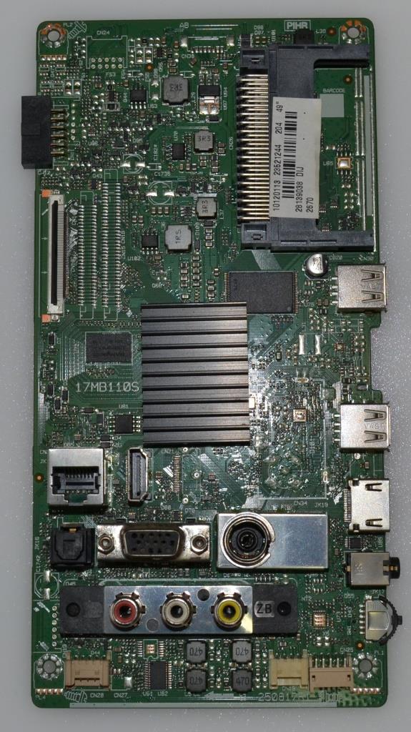 17MB110S/49INC/FINLUX MAIN BOARD, 17MB110S, for 49 inc DISPLAY,10120113,23521244,28139038,250817R1,