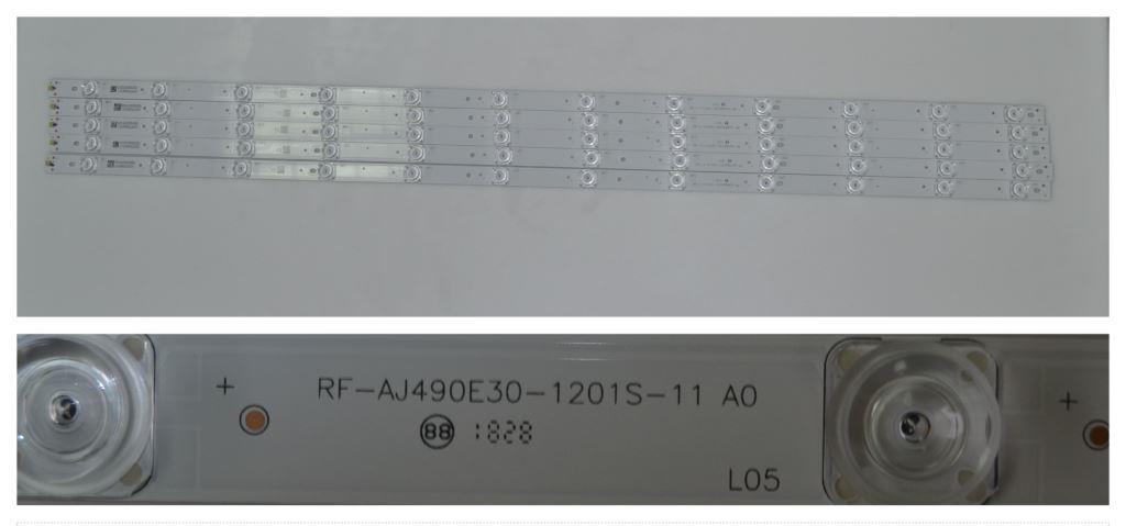 LB/49INC/SHARP/49UI LED BACKLAIHT    ,RF-AJ490E30-1201S-11 A0,5x12 diod 975 mm