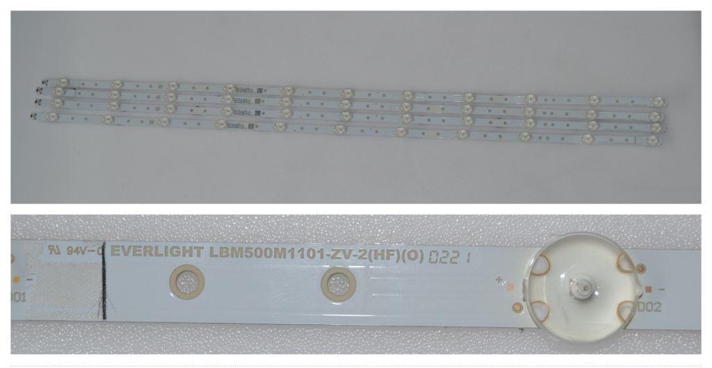LB/50INC/PH/50PUS7555 LED BACKLAIHT ,EVERLIGHT ,LBM500M1101-ZV-2(HF) (O),4x11 diod 970mmm