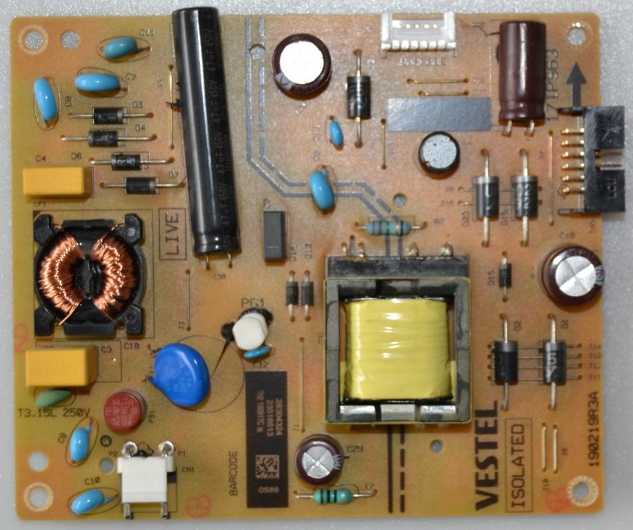 17IPS63/32INC/VES/10 POWER BOARD 17IPS63 for 32 inc DISPLAY, 28304324,23518513,190219R3A,