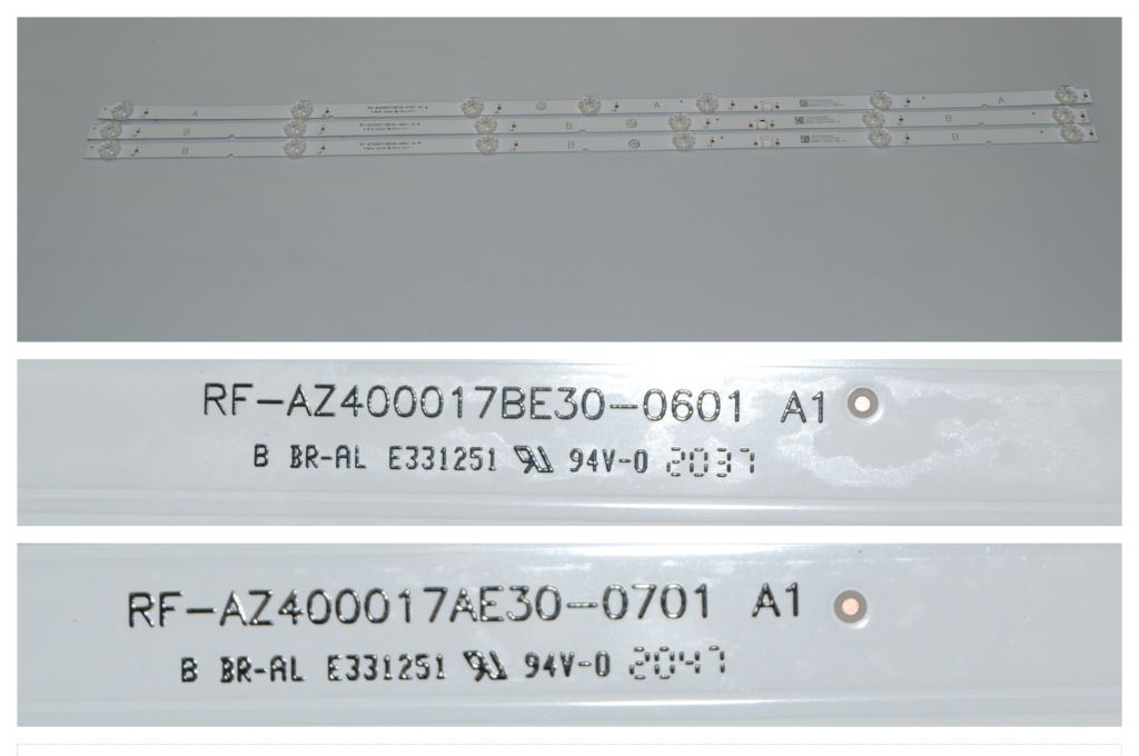 LB/40INC/GRUNDIG LED BACKLAIHT  ,RF-AZ400017BE30-0601 A1,RF-AZ400017AE30-0701 A1,