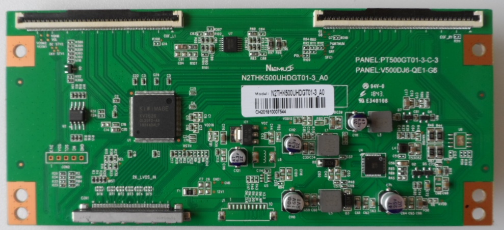 TCON/N2THK500UHD/AR/50DN4T2 TCon BOARD,N2THK500UHDGT01-3 A0,for ARIELLI LED -50DN4T2 SMART