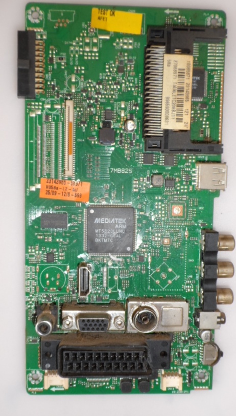 17MB82S/24INC/PHI/24PFL2908 MAIN BOARD,17MB82S, for ,PHILIPS, 24PFL2908,H,/12,23143965,