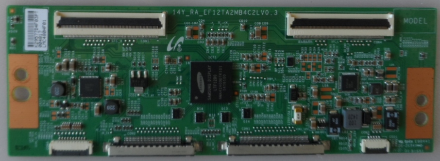 TCON/14_RA_EF12TA/SAM/48T5435 TCon BOARD,14Y_RA_EF12TA2MB4C2LV0.3, for, TOSHIBA, 48T5435DG