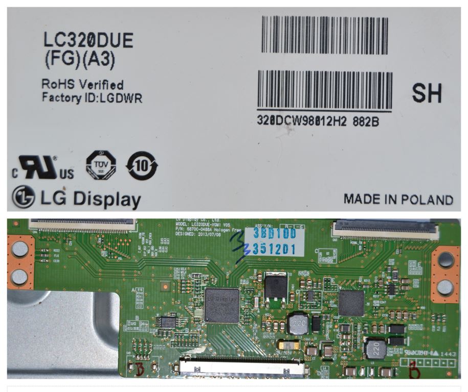 PAN/32INC/LG/FHD LCD РїР°РЅРµР» ,LC320DUE (FG) (A3),