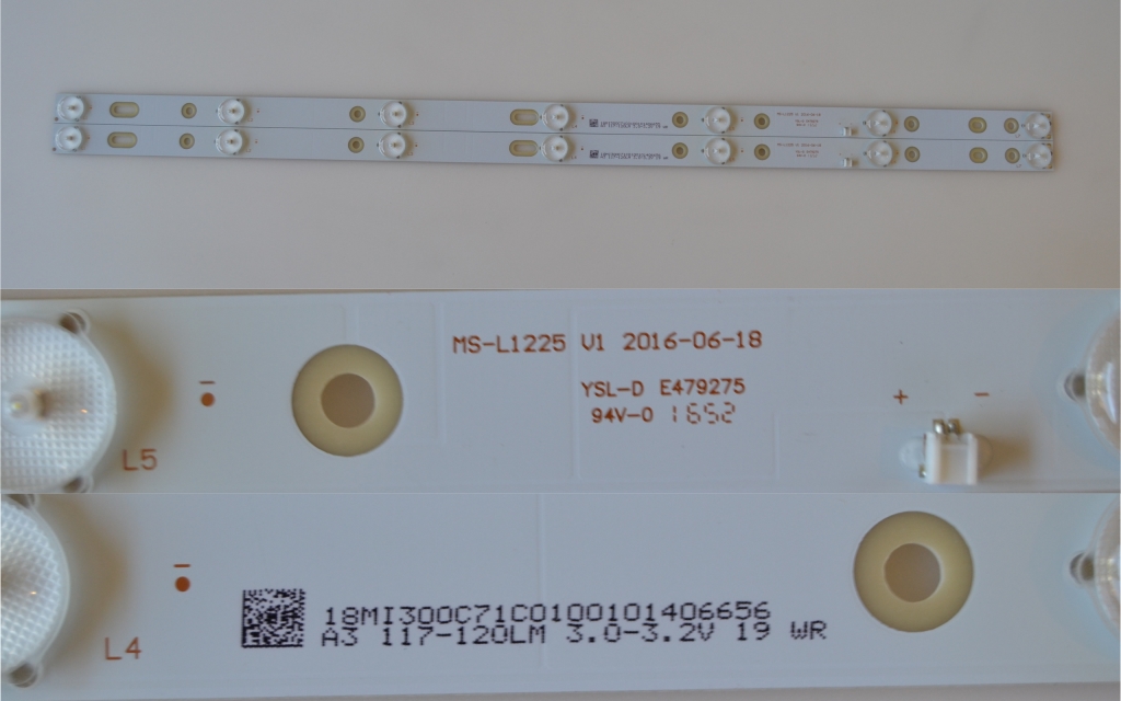 LB/32INC/CHINA/NN28 LED BACKLAIHT  ,MS-L1225 V1 2016-06-18,2X7 diod,3V,597mm,