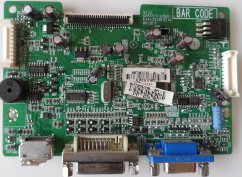 MB/LG/W2252V MAIN BOARD   ,EAX42008102(0) , for, LG W2252V