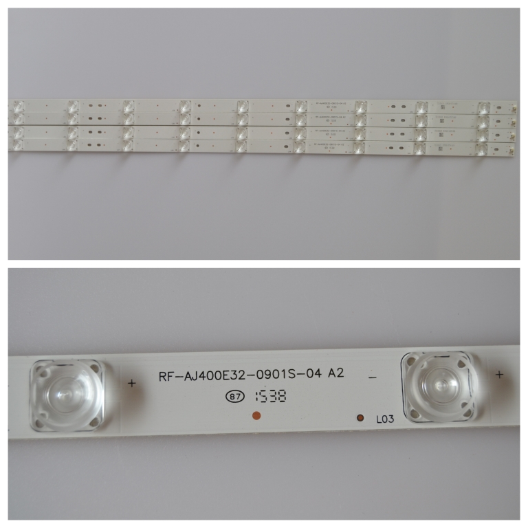LB/40INC/CHINA/NN8 LED BACKLAIHT  ,RF-AJ400E32-0901S-04 A2 ,4x9 diod ,795 mm