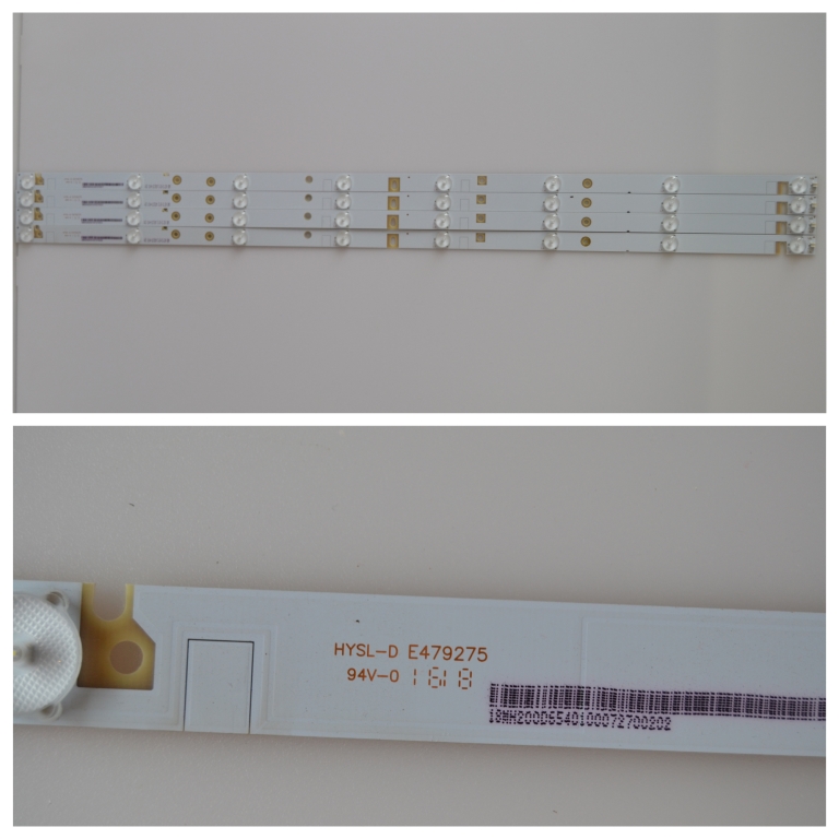 LB/40INC/CHINA/NN9 LED BACKLAIHT  ,HYSLD E479275 ,4x8 diod ,785 mm