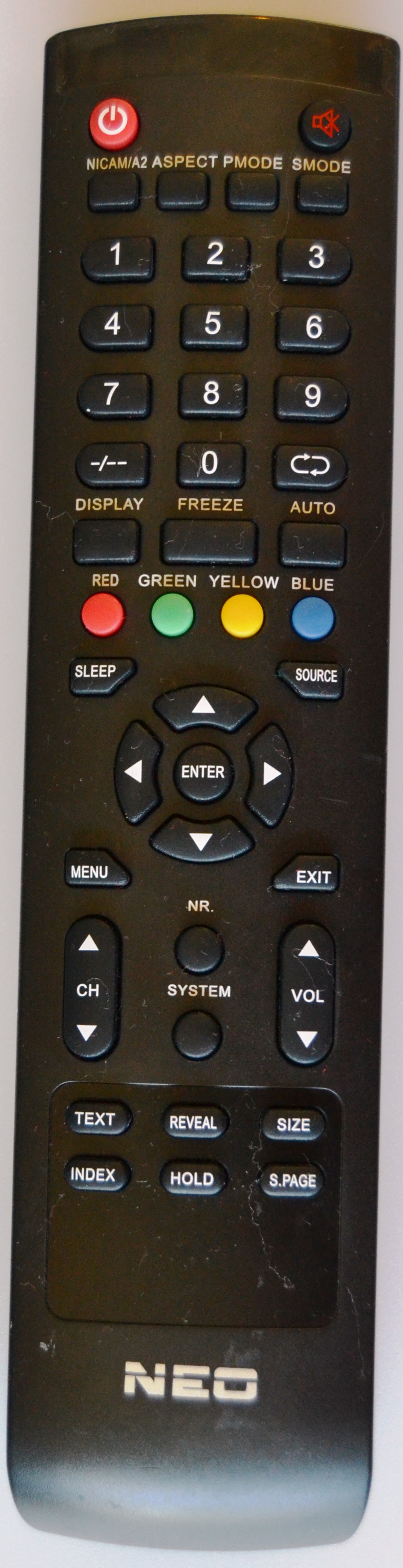 RC/NEO/NN  ORIGINAL  REMOTE CONTROL  for NEO LED TV 