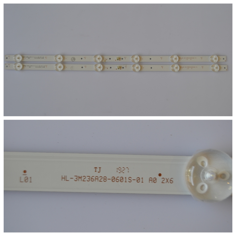 LB/24INC/NEI LED BACKLAIHT  ,HL-3M236A28-0601S-01 A0 2X6, 2x6 diod  3v 440mm,