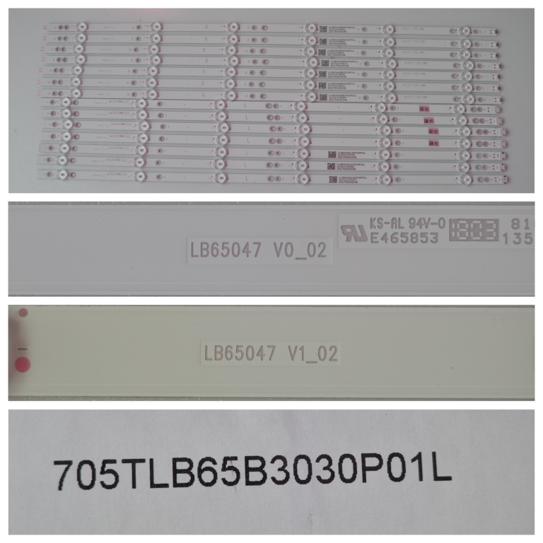 LB/65INC/PH/65PUS LED BACKLAIHT,LB65047 V0_02,LB65047 V1_02,7