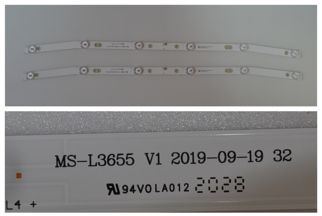 LB/32INC/FUEGO LED BACKLAIHT,MS-L3655 V1,2019-09-19 ,2X6 DIOD 6V,578mm