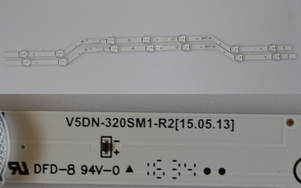 LB/32INC/SAM/32J5200 LED BACKLAIHT ,V5DN-320SM1-R2 ,(15.05.13),2x7 diod 620 mm